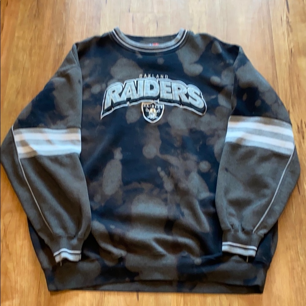 Raiders retro crewneck